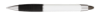 Paper Mate Element White Barrel Gel Pens - Black