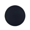 Round Silicone Coasters - Black