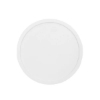 Custom Round Silicone Coasters - White