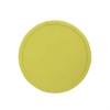 Custom Round Silicone Coasters - Yellow