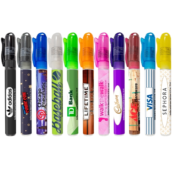 Custom Pocket Hand Sanitizer Sprayer 10 ml - Group