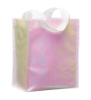 Custom Iridescent Non-Woven Gift Tote - Side View