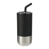 Custom Lagom Insulated 16oz Stainless Steel Tumbler - Black - Blank
