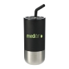 Custom Lagom Insulated 16oz Stainless Steel Tumbler - Black - Printed