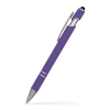 The Alexandria Satin-Touch Stylus Pens Purple	