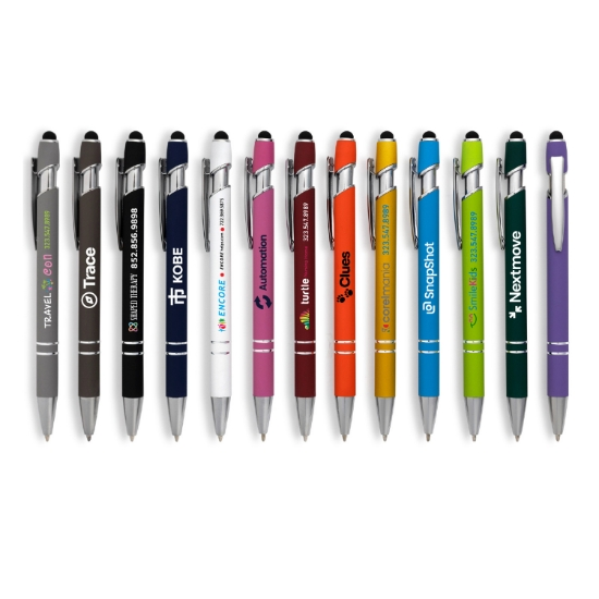 The Alexandria Satin-Touch Stylus Pens 