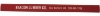Carpenter Pencil Red