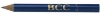 Round Golf Pencil Blue