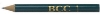 Round Golf Pencil Green