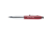 T.Macy Triple Function Pen True Red 