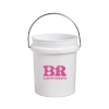 Custom Mini "5 Gallon" Buckets - White
