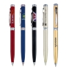 Twist Action Ballpoint Pen w/ Solid Brass Barrel 