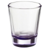 1.75 oz. Clear Glass Shot Glasses Purple