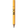Round Golf Pencil Yellow