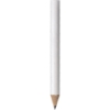 Round Golf Pencil White