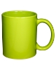 Prime 11 oz. Basic C Handle Ceramic Mug Lime Green