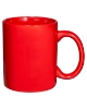 Prime 11 oz. Basic C Handle Ceramic Mug Red