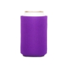 Custom Premium Collapsible Foam Can Insulators - Purple