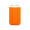 Custom Premium Collapsible Foam Can Insulators - Neon Orange