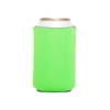 Custom Premium Collapsible Foam Can Insulators - Neon Green