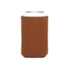 Custom Premium Collapsible Foam Can Insulators - Brown