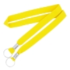 3/4" Double Ended Lanyards Yellow