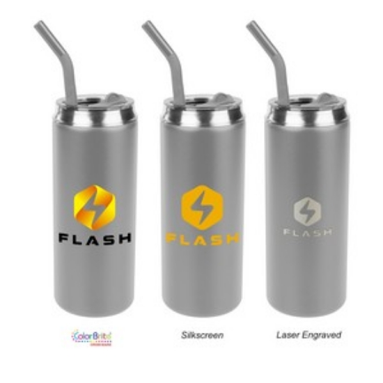 Picture of 20 Oz. Can Shaped Stainless Steel Tumbler