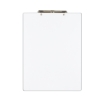 Custom MCQUARY Letter Size Clipboard with Metal Spring Clip - White  - Blank