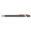Ombre Rose Gold Soft Touch Metal Pens Gun Metal