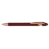 Ombre Rose Gold Soft Touch Metal Pens Burgundy