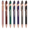 Ombre Rose Gold Soft Touch Metal Pens