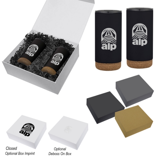 Picture of 16 Oz. Wellington Stainless Steel Tumbler Gift Set