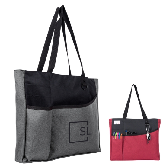 Picture of Delegate Heathered Tote Bag
