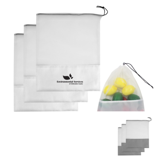 Picture of 3 Pc. Market Mesh Set With 100% Rpet Material