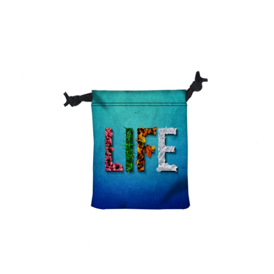 Picture of 5" X 6" Polyester Drawstring Bag