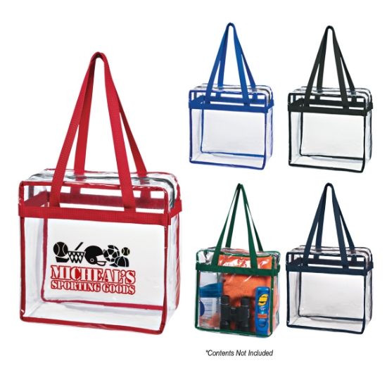 Picture of Clear Eva Tote Bag With Zipper