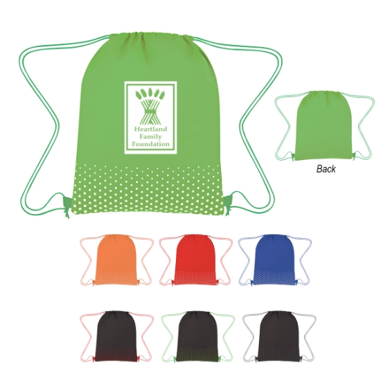 Picture of Connect The Dots Non-woven Drawstring Bag