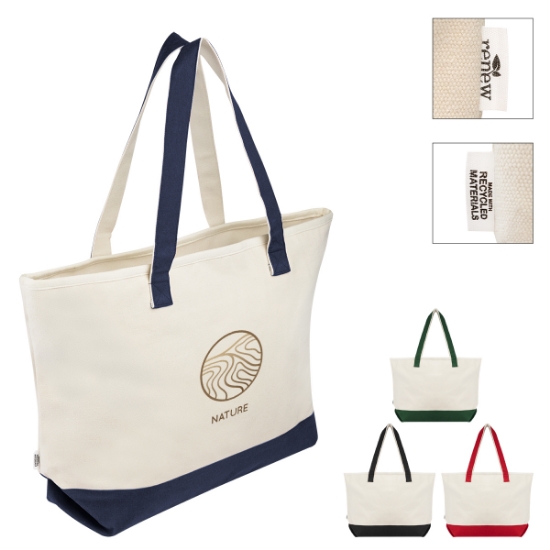 Picture of Large Starboard Recycled Cotton Canvas Tote Bag