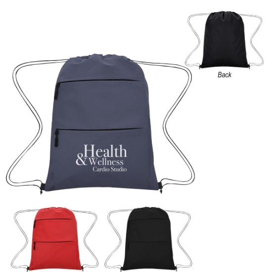 Picture of Affinity Soft Feel Drawstring Bag