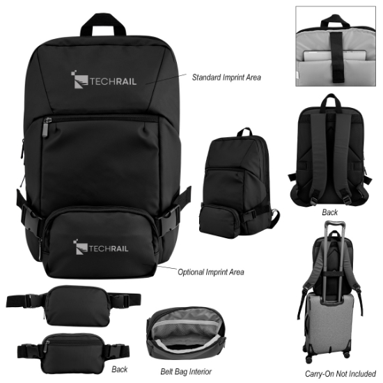 Picture of Yosemite Backpack With Removeable Belt Bag