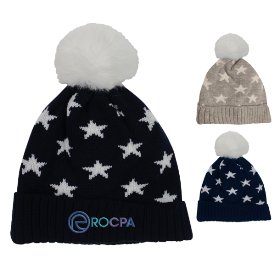 Picture of Star Pom Beanie