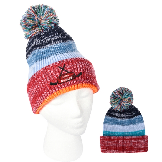 Picture of Aura Pom Beanie With Cuff