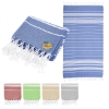 Picture of Recycled Beach Blanket With Tassel Fringe