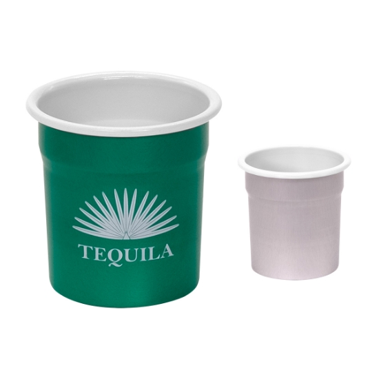 Picture of 1.5 Oz. Steel Chill-cups Aluminum Shot Cup