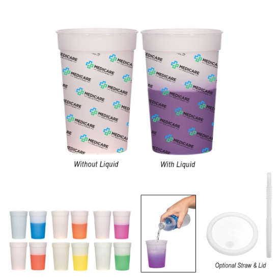 Picture of 16 Oz. Full Color Mood Stadium Cup