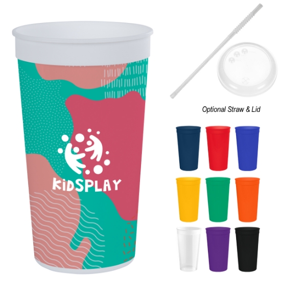 Picture of 32 Oz. Full Color Big Game Stadium Cup