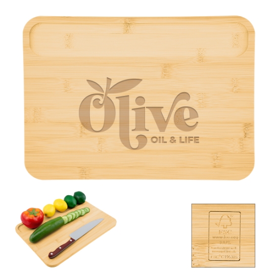 Picture of Pro Prep Bamboo Cutting Board