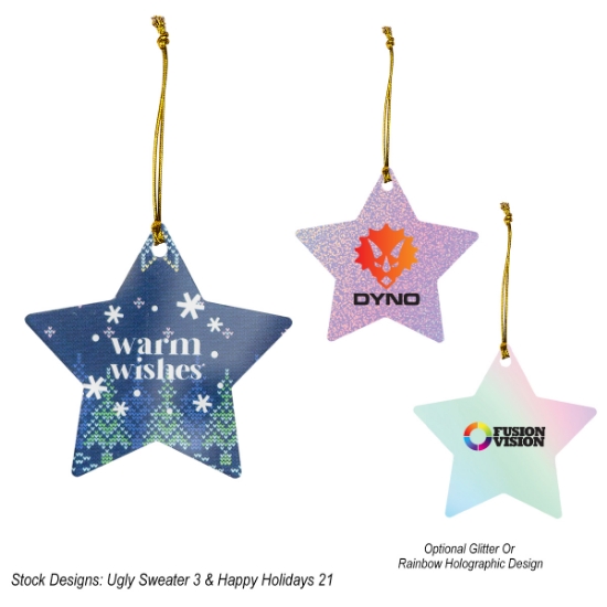 Picture of Acrylic Ornament - Star