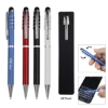 Picture of Recycled Aluminum Spinner Pen With Stylus