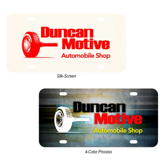 Picture of Custom License Plate 0.055